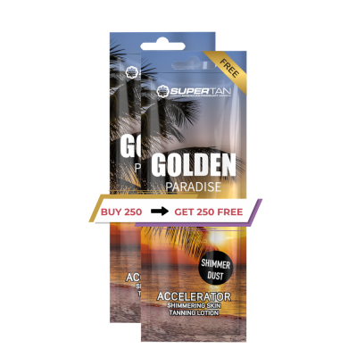 OUTLET OFFER SuperTan Golden Paradise 15ml 250 + 250 FREE