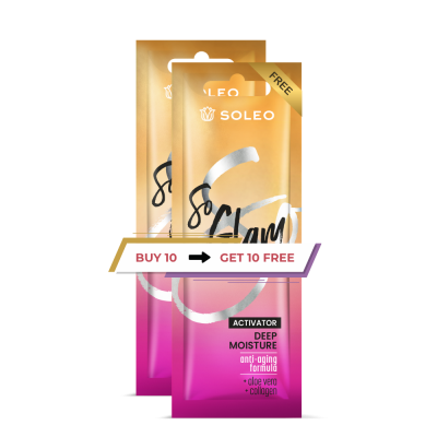 OUTLET OFFER Soleo So Glam 15ml 10 + 10 FREE