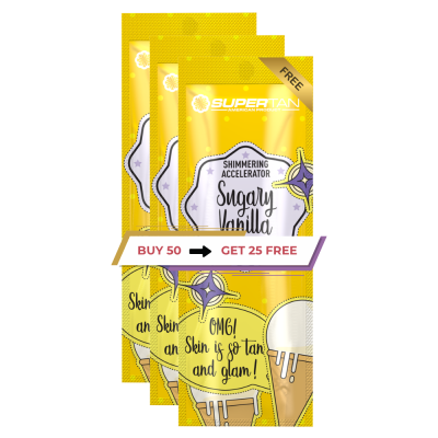 OUTLET OFFER SuperTan Sugary Vanilla 15ml 50 + 25 FREE