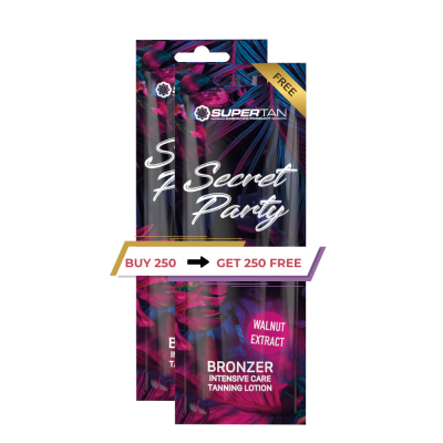  OUTLET OFFER SuperTan Secret Party 15ml 250 + 250 FREE