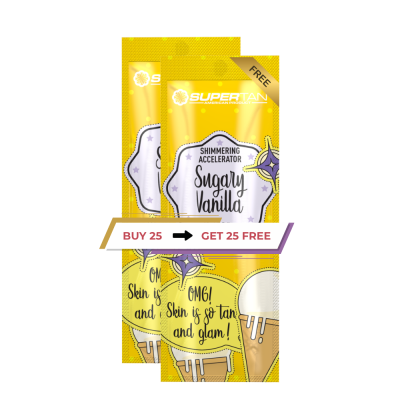 OUTLET OFFER SuperTan Sugary Vanilla 15ml 25 + 25 FREE
