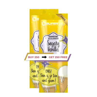 OUTLET OFFER SuperTan Sugary Vanilla 15ml 250 + 250 FREE